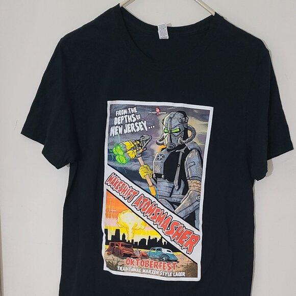 Broken Goblet Brewing Makeshift Atomsmasher x Deadguy T-Shirt Medium - Picture 1 of 4